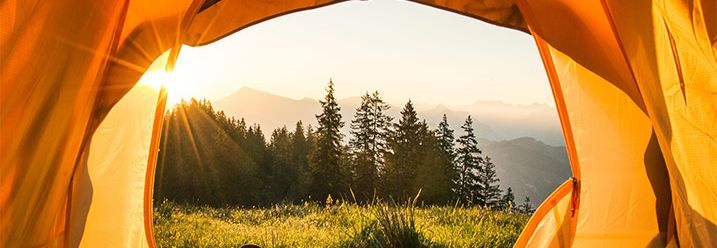 Camping das richtige Zelt